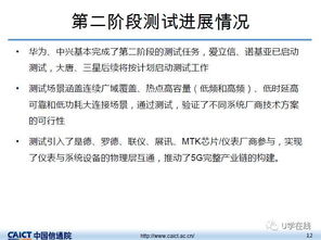 干货ppt 信通院发布我国5g技术研发试验最新进展