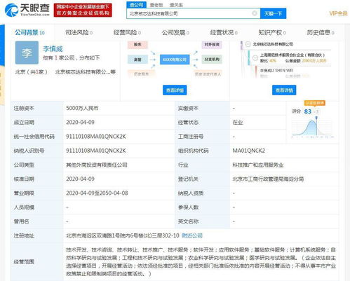 翠微股份 参与设立核芯达投资金额较小 不会对公司经营带来重大影响